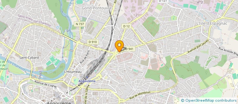 localisation de l'entreprise SCI DE LA MADELEINE à LINARS