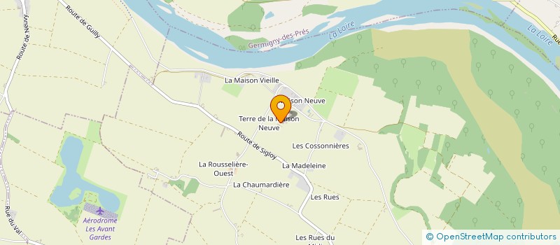 localisation de l'entreprise SCI DE LA MADELEINE à GUILLY