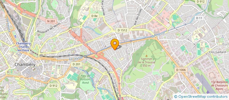 localisation de l'entreprise SCI DE LA MADELEINE  BARBERAZ