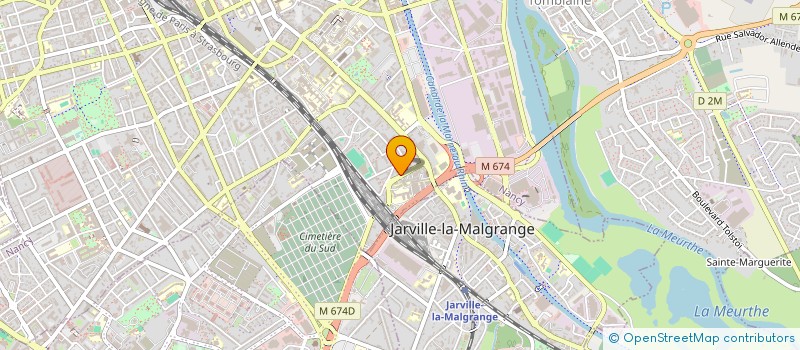 localisation de l'entreprise SCI DE LA MADELEINE  NANCY