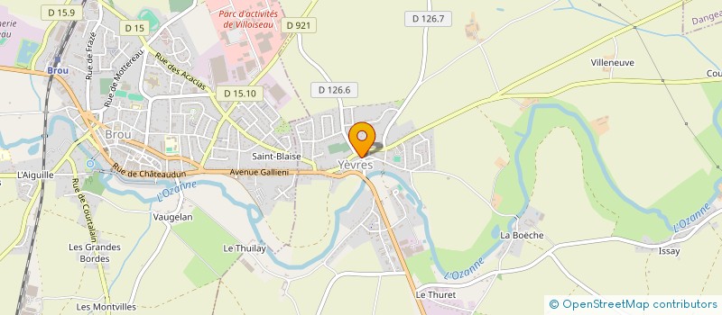localisation de l'entreprise SCI DE LA MAGDELENE à YEVRES