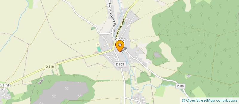 localisation de l'entreprise SCI DE LA MAIN D OR  ARMENTIERES-SUR-OURCQ