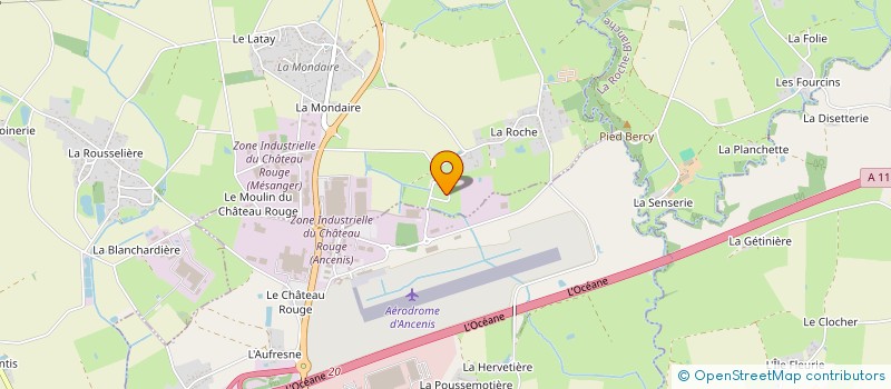 localisation de l'entreprise SCI DE LA MAINE  MESANGER