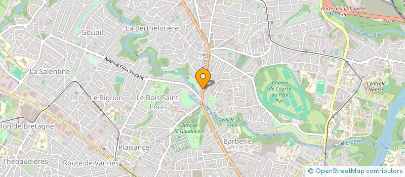 localisation de l'entreprise SCI DE LA MAINGUAIS à ORVAULT