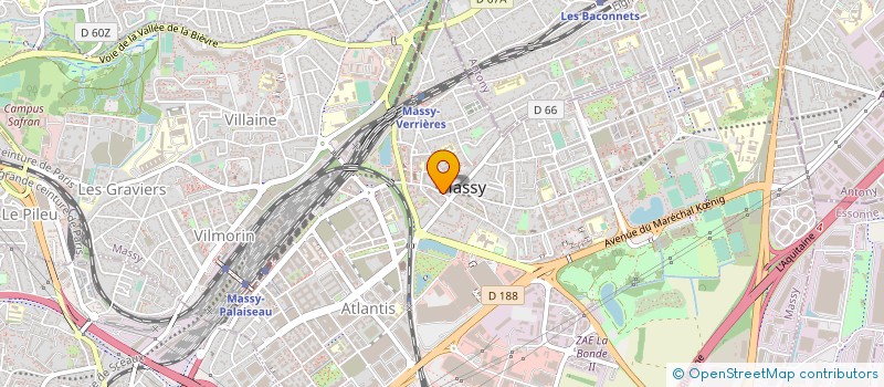 localisation de l'entreprise SCI DE LA MAIRIE à MASSY