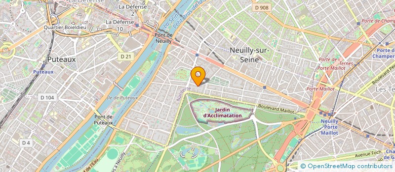 localisation de l'entreprise SCI DE LA MAIRIE à NEUILLY-SUR-SEINE