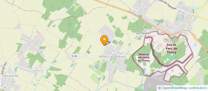 localisation de l'entreprise SCI DE LA MAISON BLANCHE  ACHERES