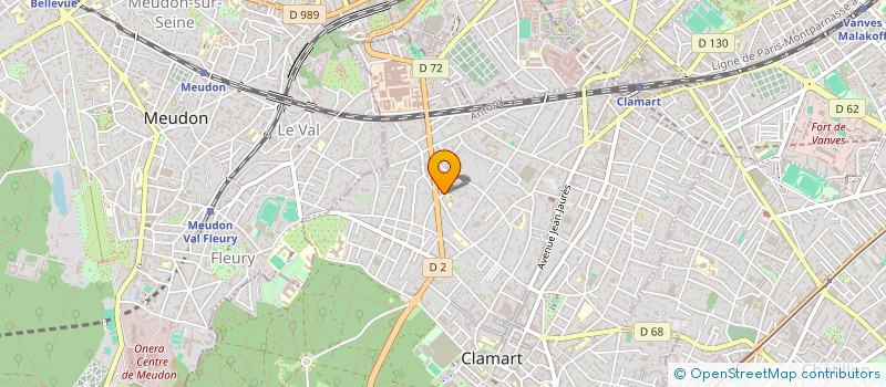 localisation de l'entreprise SCI DE LA MAISON DE CLAMART  CLAMART