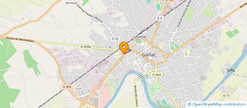 localisation de l'entreprise SCI DE LA MAISON DE LA PRESSE A GAILLAC à GAILLAC