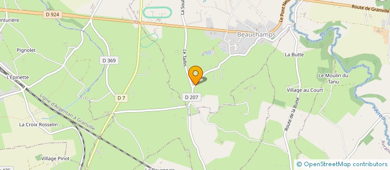 localisation de l'entreprise SCI DE LA MAISON DES BOIS  LA LUCERNE D'OUTREMER