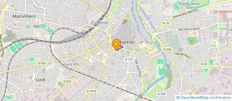 localisation de l'entreprise SCI DE LA MAISON DORE à CHARTRES