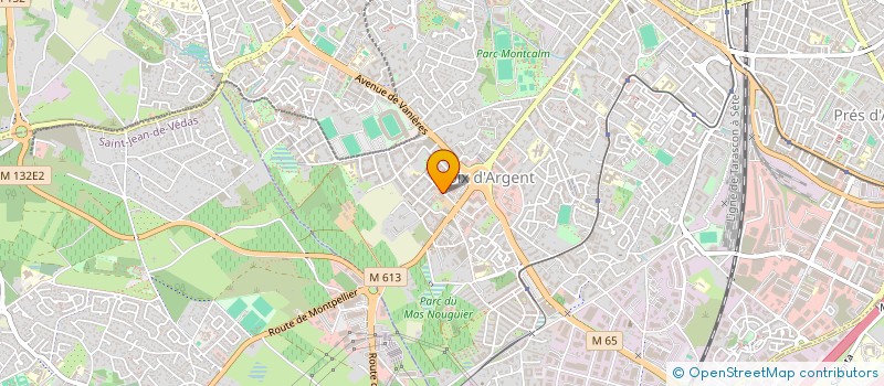 localisation de l'entreprise SCI DE LA MAISON DU BATIMENT à MONTPELLIER