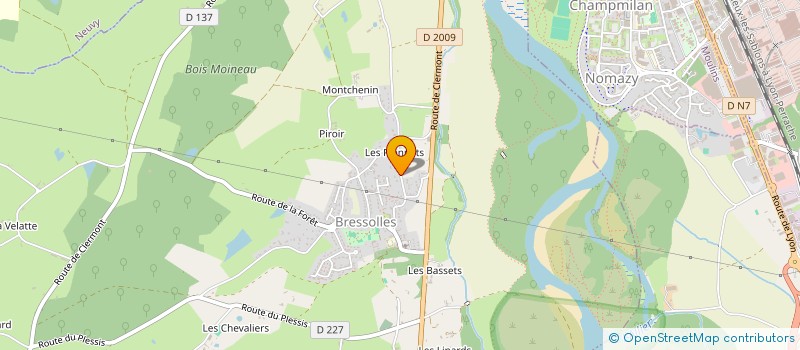 localisation de l'entreprise SCI DE LA MAISON NEUVE  AVERMES