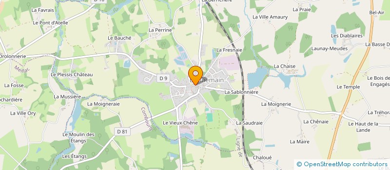 localisation de l'entreprise SCI DE LA MAISON NEUVE  BONNEMAIN