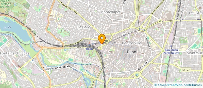 localisation de l'entreprise SCI DE LA MAISON ROUGE  DIJON