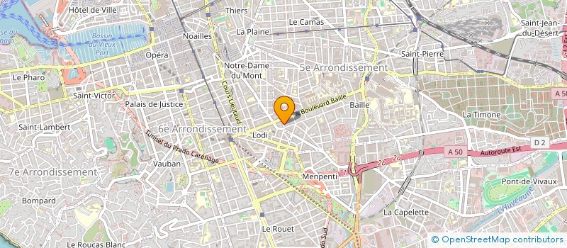 localisation de l'entreprise SCI DE LA MAISON VIGNERON à MARSEILLE