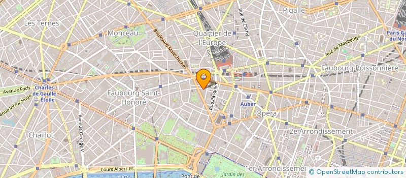 localisation de l'entreprise SCI DE LA MAISONBLANCHE à PARIS
