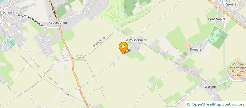 localisation de l'entreprise SCI DE LA MALADRERIE  BERSEE