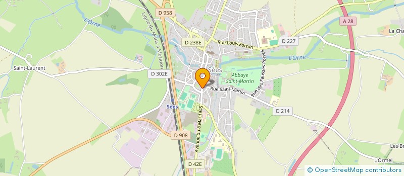 localisation de l'entreprise SCI DE LA MALEZIERE à SEES