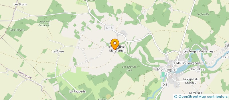 localisation de l'entreprise SCI DE LA MALLEE  VALDIVIENNE