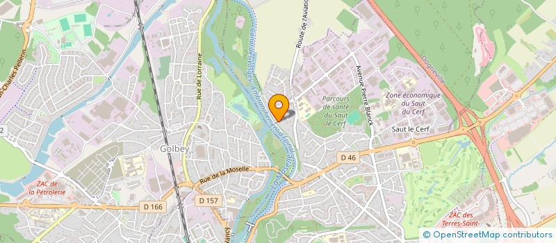 localisation de l'entreprise SCI DE LA MALLOIE à EPINAL