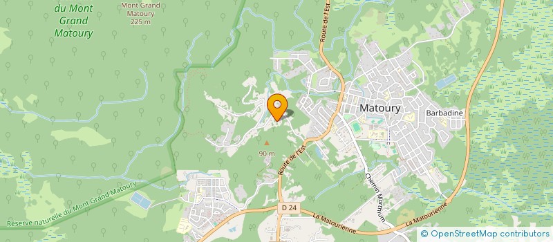 localisation de l'entreprise SCI DE LA MANCELIERE à MATOURY