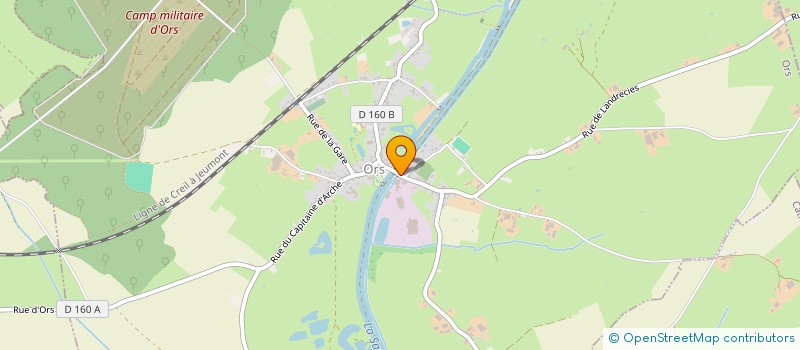 localisation de l'entreprise SCI DE LA MANCHA  ORS