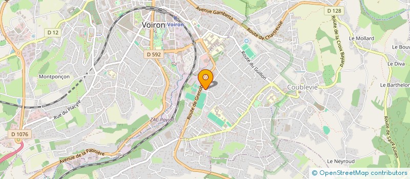 localisation de l'entreprise SCI  DE LA MANCHE  PUGNY-CHATENOD