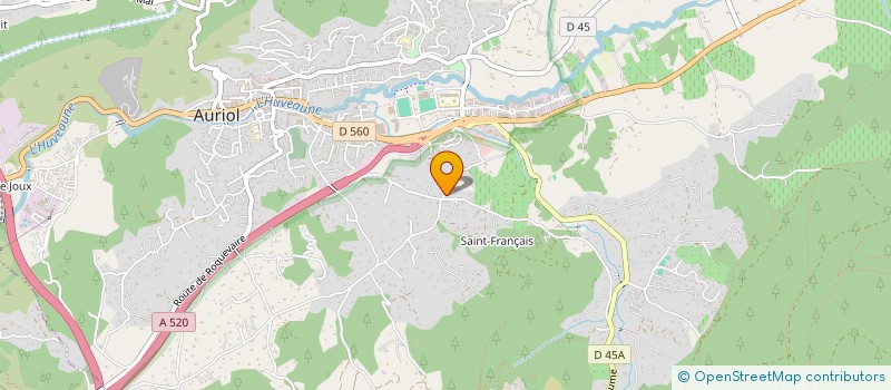 localisation de l'entreprise SCI DE LA MARASSANNE à AURIOL