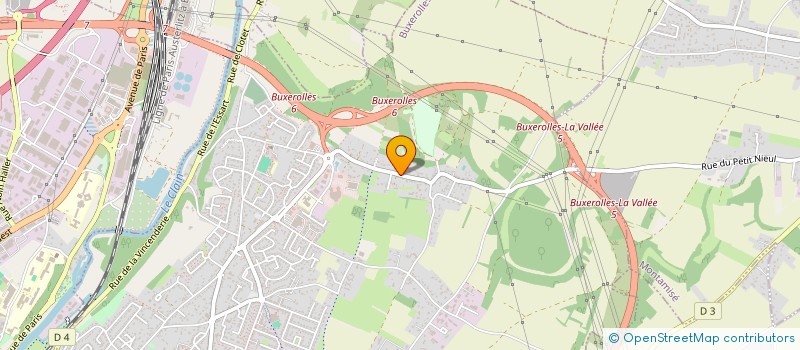 localisation de l'entreprise SCI DE LA MARCHE  BUXEROLLES