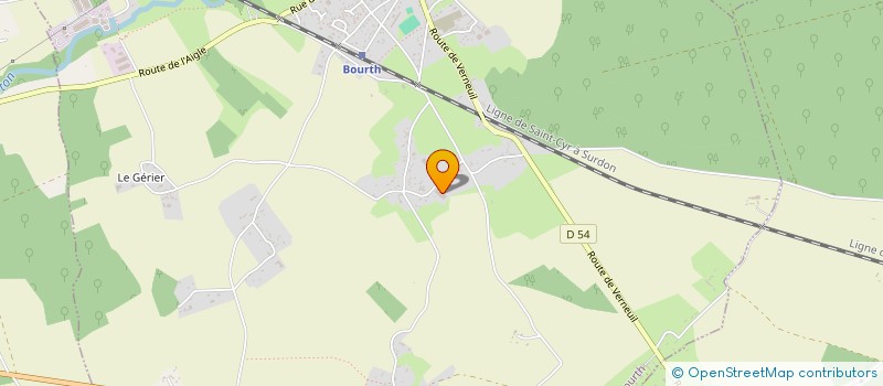 localisation de l'entreprise SCI DE LA MARE  BOURTH