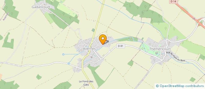localisation de l'entreprise SCI DE LA MARE à AVERNES