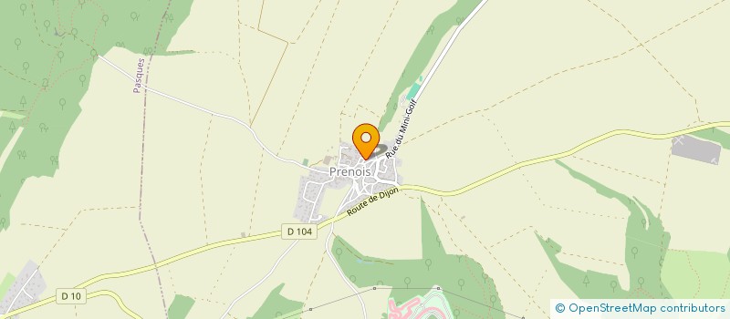 localisation de l'entreprise SCI DE LA MARE  PRENOIS