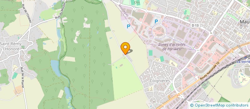 localisation de l'entreprise SCI DE LA MARE  COIGNIERES