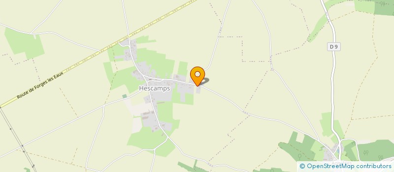 localisation de l'entreprise SCI DE LA MARE  LAMARONDE