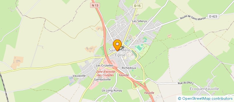 localisation de l'entreprise SCI DE LA MARE à CARENTAN-LES-MARAIS