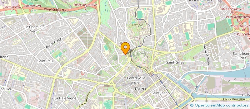 localisation de l'entreprise SCI DE LA MARE à CAEN