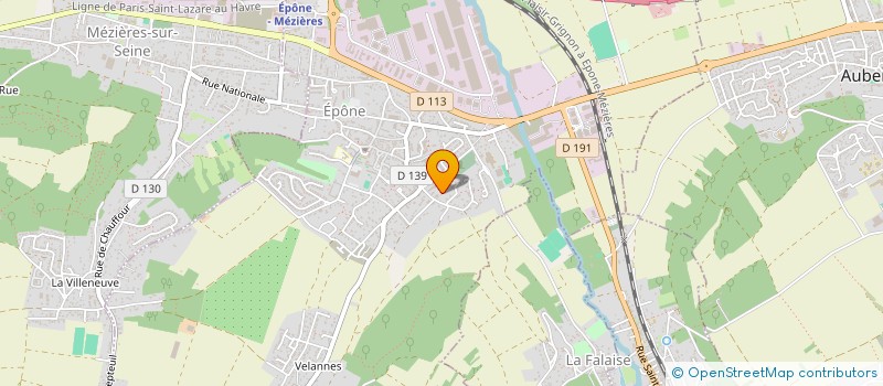 localisation de l'entreprise SCI DE LA MARE AUX CHEVAUX  EPONE