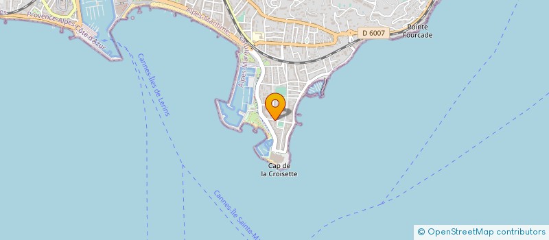 localisation de l'entreprise SCI DE LA MARE AUX LOUPS à CANNES