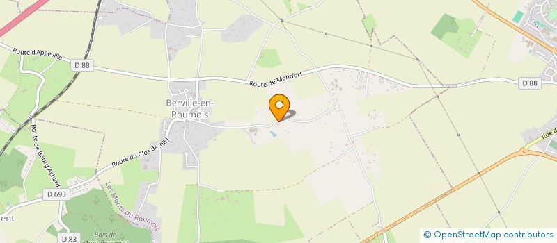 localisation de l'entreprise SCI DE LA MARE COMMIN  LES MONTS DU ROUMOIS