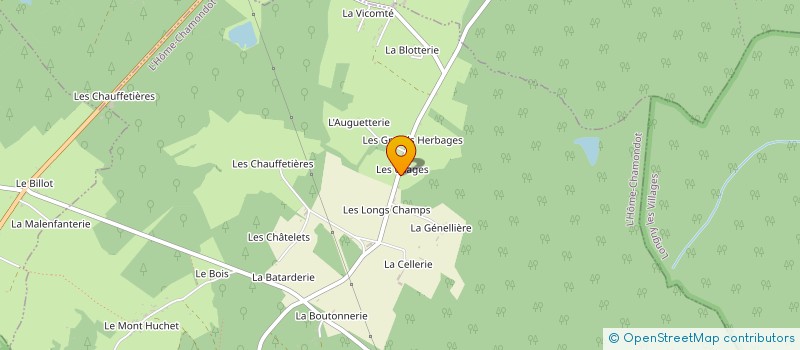 localisation de l'entreprise SCI DE LA MARE DU PARC à LONGNY LES VILLAGES