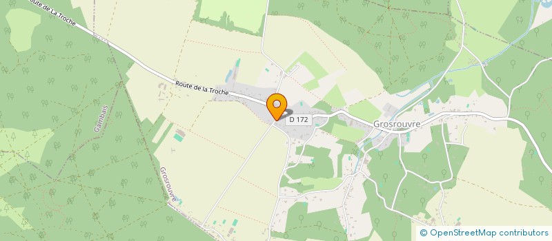 localisation de l'entreprise SCI DE LA MARE LISERON  GROSROUVRE