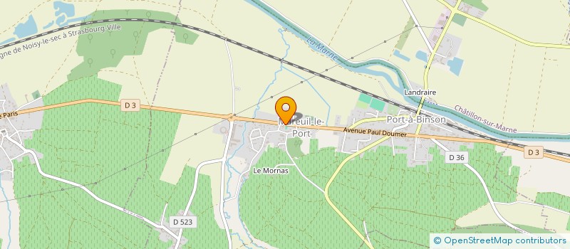 localisation de l'entreprise SCI  DE LA MARELIERE  MAREUIL-LE-PORT