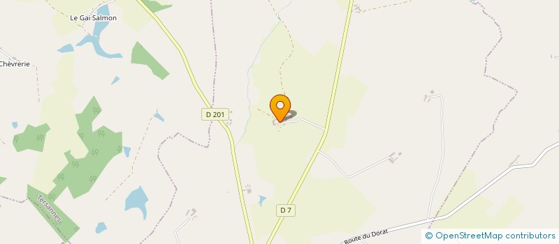 localisation de l'entreprise SCI DE LA MARGUERITE  MAGNAC-LAVAL