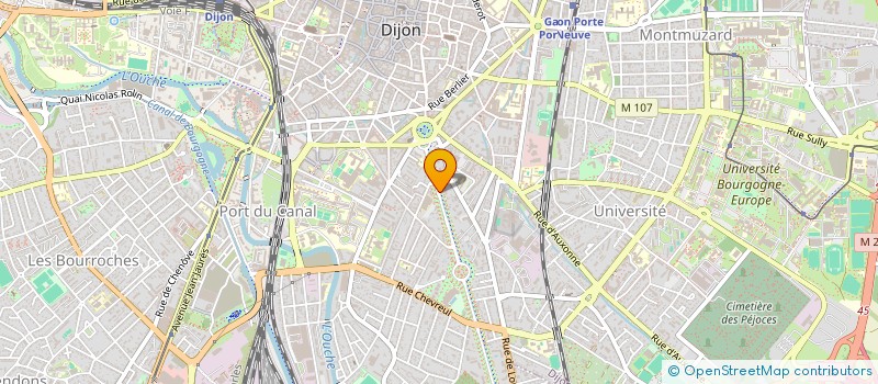 localisation de l'entreprise SCI DE LA MARINE D ELBO à DIJON