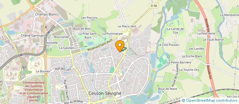 localisation de l'entreprise SCI DE LA MARNE à CESSON-SEVIGNE