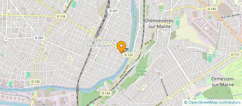 localisation de l'entreprise SCI DE LA MARNE à SAINT-MAUR-DES-FOSSES