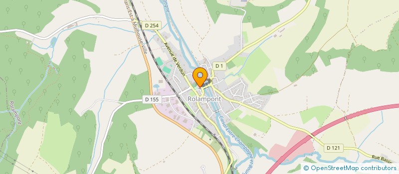 localisation de l'entreprise SCI DE LA MARNE à ROLAMPONT