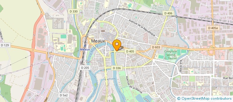 localisation de l'entreprise SCI DE LA MARNE à MEAUX