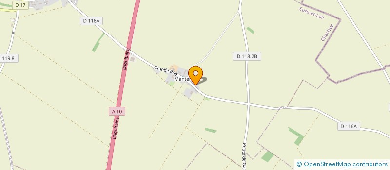 localisation de l'entreprise SCI DE LA MARNIERE A GRENET à HOUVILLE-LA-BRANCHE